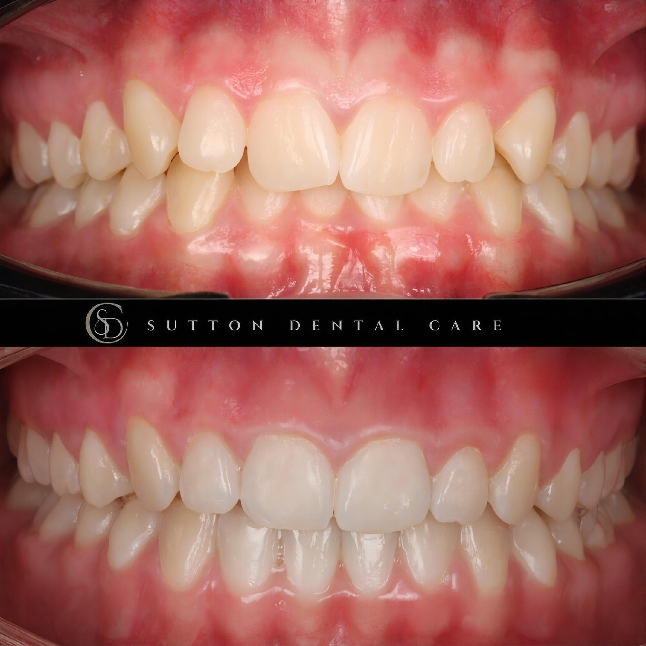 Fixed Braces - Before & After
