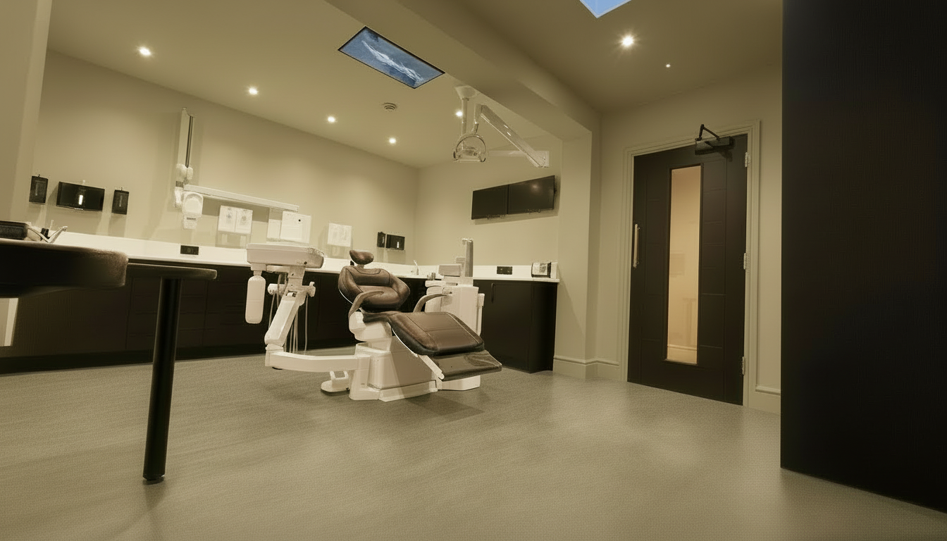 Modern dental treatment room